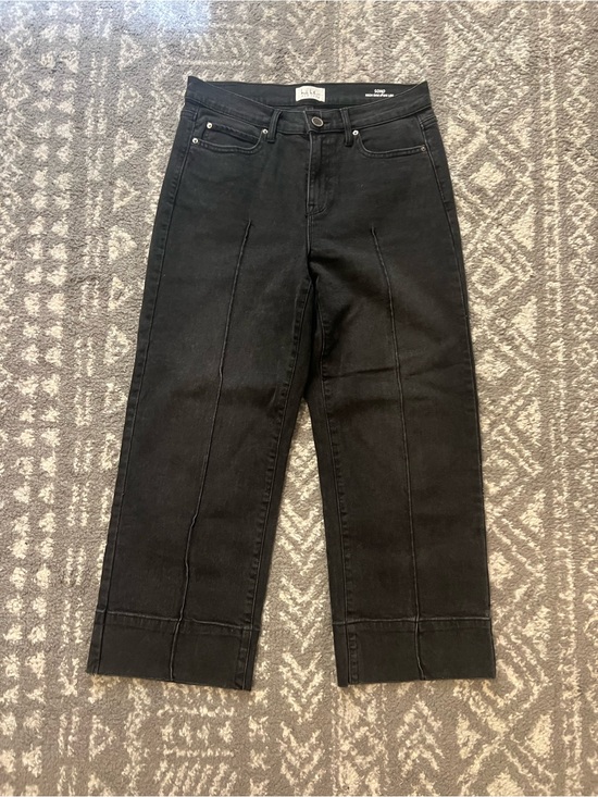 Nicole Miller Denim - Nicole Miller Soho high rise wide leg crepes jeans size 8 (U107)